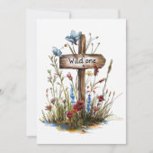 Girly Wild Een Verjaardag Kaart (Voorkant)