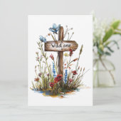 Girly Wild Een Verjaardag Kaart (Staand voorkant)