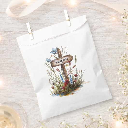 Girly Wild One Bedankzakje (Geknipt)