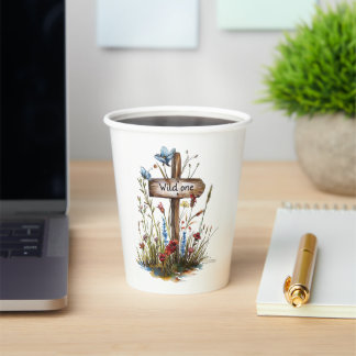 Girly Wild One Papieren Bekers