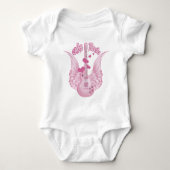 Girly Winged Guitar Romper (Voorkant)