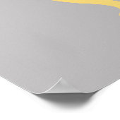 Girly Zee Oceaan Leven Roze Kwallen Kunst Poster (Hoek)