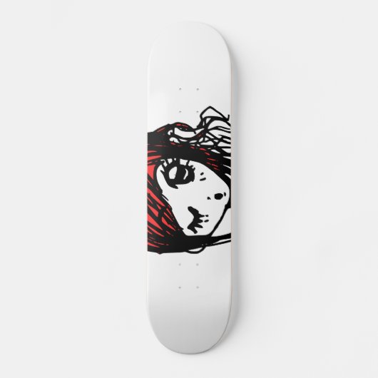 GirlyBoard Skateboard (Voorkant)