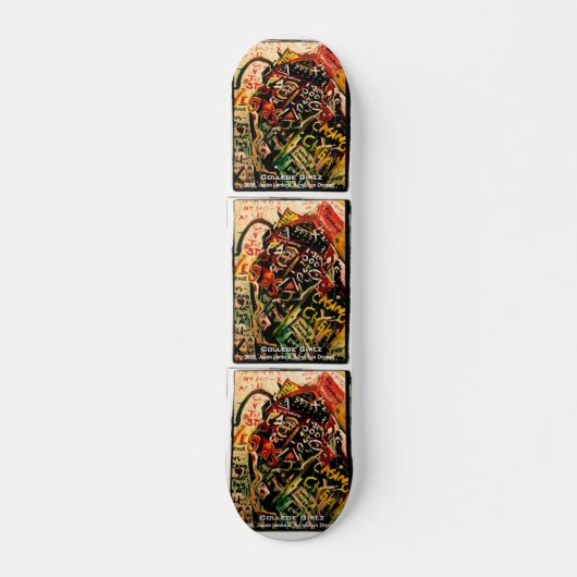 GIRLZ PERSOONLIJK SKATEBOARD (Voorkant)