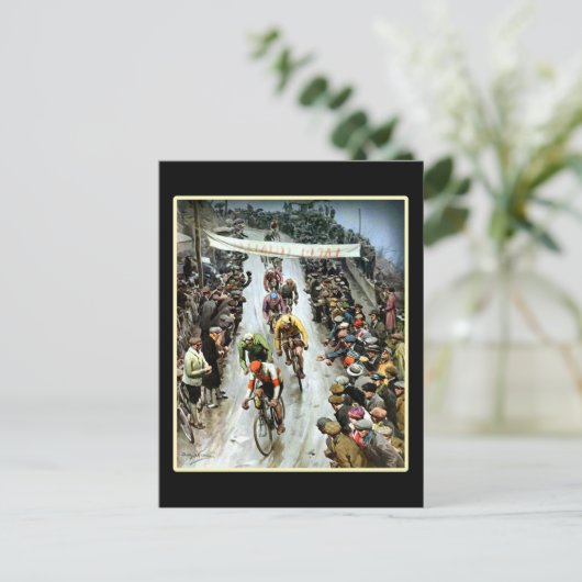 Giro 1912 Italië cadeaus voor fietsers Briefkaart (Staand voorkant)