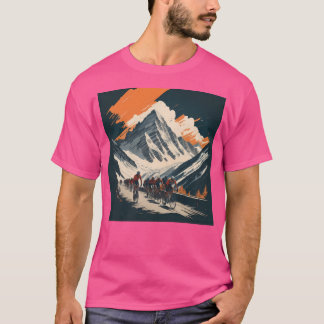Giro d' Italia Retro Passo dello Stelvio Fietsen T-shirt