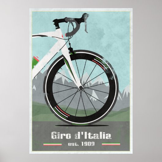 GIRO D'ITALIA BIKE POSTER (Voorkant)