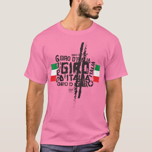 Giro d'Italia Cycling T Shirt (Voorkant)