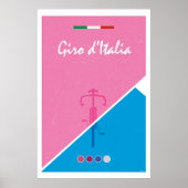 Giro d'Italia Poster (Voorkant)