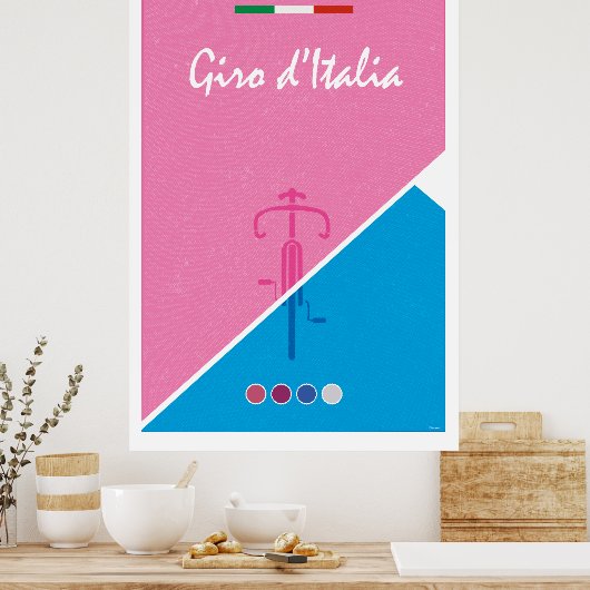 Giro d'Italia Poster (Keuken)