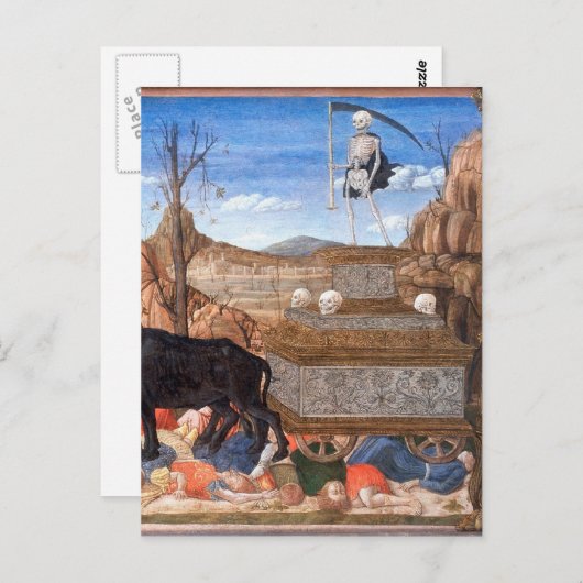 Girolamo da Cremona - De triomfen van Petrarca Briefkaart (Voorkant / Achterkant)