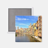 Girona fridge magnet van Velvet Escape (Voorkant / Achterkant)