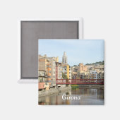 Girona (Girona) Magnet (Voorkant / Achterkant)