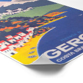 Girona Spain Vintage Travel Poster (Hoek)