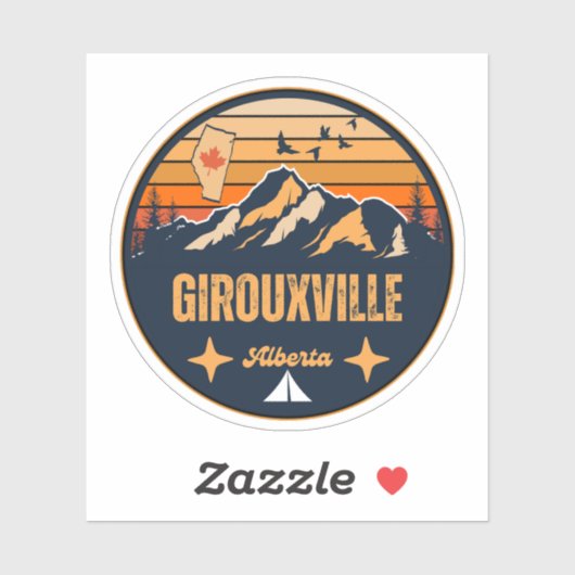Girouxville, Alberta Sticker (Vel)