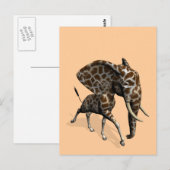 Girphant of Eleffe Briefkaart (Voorkant / Achterkant)