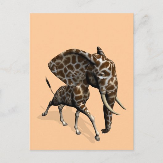 Girphant of Eleffe Briefkaart (Voorkant)