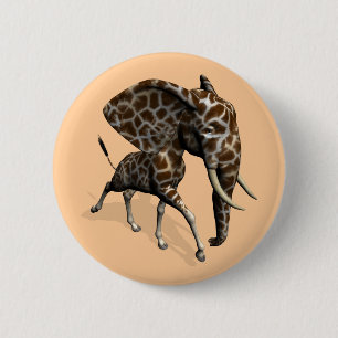 Girphant of Eleffe Ronde Button 5,7 Cm