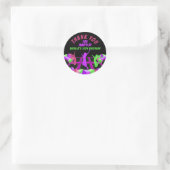 Girs Trampoline Park Bedankt Ronde Sticker (Tas)