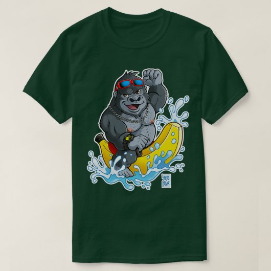 GIRTHY GORILLA BEARZOO SERIES T-SHIRT (Design voorkant)