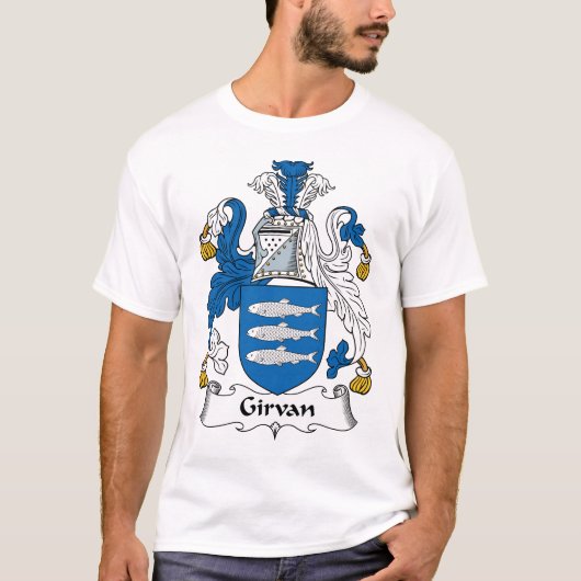 Girvan Family Crest T-shirt (Voorkant)