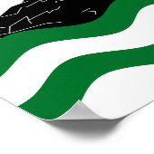 Girvan flag poster (Hoek)