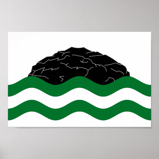Girvan flag poster (Voorkant)
