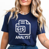 GIS-analist, Shapefile, GIS-specialist, Geospatial T-shirt