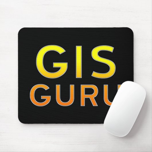 GIS Guru Mousepad Muismat (Met muis)