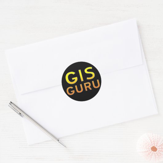 GIS Guru Sticker (Envelop)