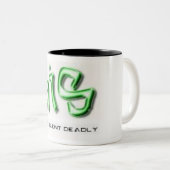 GiS-Mok Tweekleurige Koffiemok (Voorkant rechts)