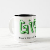 GiS-Mok Tweekleurige Koffiemok (Voorkant links)