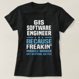GIS-software engineer T-shirt