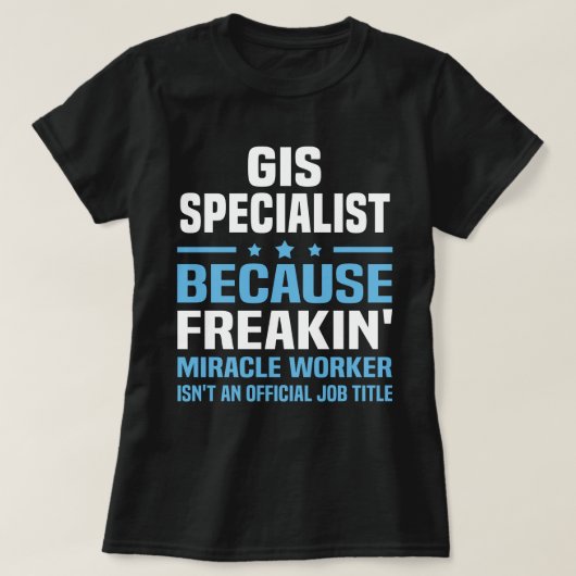 GIS Specialist T-shirt (Design voorkant)