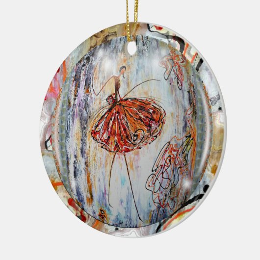 Giselle Keramisch Ornament (Links)