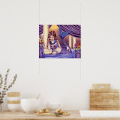 Giselle - Roman Mermaid Poster (Keuken)