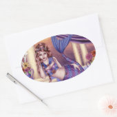 Giselle - Romeinse zeemeermin Sticker (Envelop)