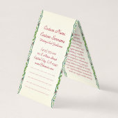 Gisha-portretkunst van de  dame van Cool japan Visitekaartje (Achterkant)