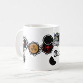 Gismologie Koffiemok (Voorkant links)