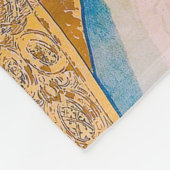 Gismonda, Sarah Bernhardt, Mucha Fleece Deken (Hoek)