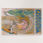 Gismonda, Sarah Bernhardt, Mucha Legpuzzel (Horizontaal)