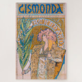 Gismonda, Sarah Bernhardt, Mucha Legpuzzel (Verticaal)