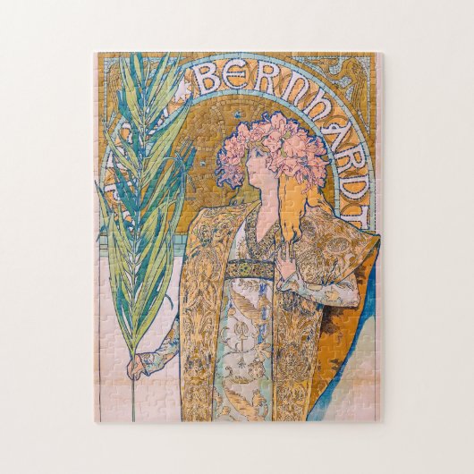 Gismonda, Sarah Bernhardt, Mucha Legpuzzel (Verticaal)