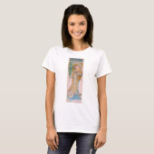 Gismonda, Sarah Bernhardt, Mucha T-shirt (Voorkant volledig)