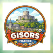 Gisors France  Raamsticker (Vel 3)