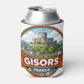 Gisors Frankrijk  Blikjeskoeler (Blikje Voorkant)