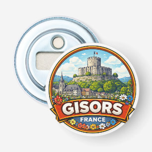Gisors Frankrijk  Button Flesopener