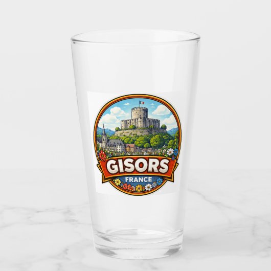 Gisors Frankrijk  Glas (Voorkant)
