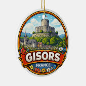Gisors Frankrijk  Keramisch Ornament (Rechts)
