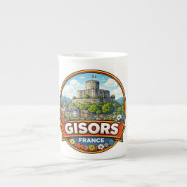 Gisors Frankrijk Porselein Kop